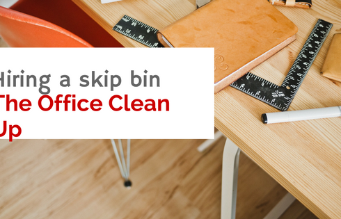 Skip bin hire for office clean up